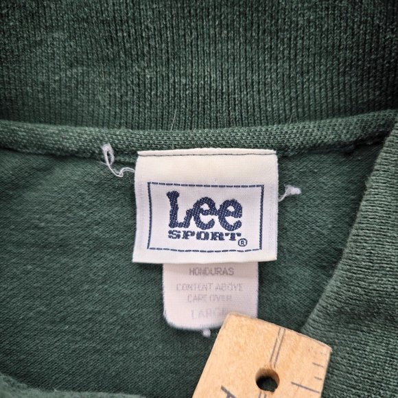 USF Bulls Polo Shirt Lee‎ Mens Large Green Vintage College Football Sports - Picture 6 of 8